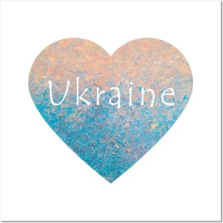 Ukraine in my Heart Posters and Art